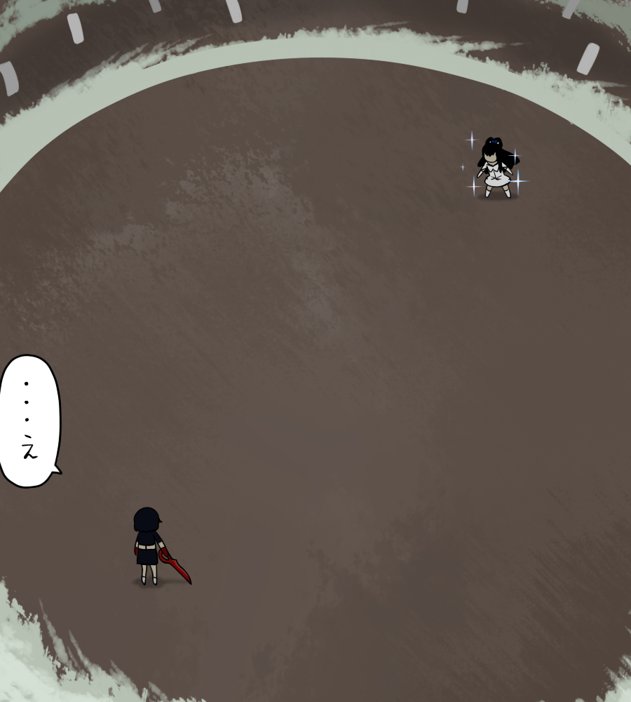 ..., 2girls, chibi, comic, izayoi_mirura, kill_la_kill, kiryuuin_satsuki, magical_girl