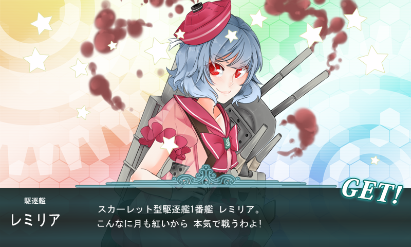 >:), 1girl, blue_hair, fake_screenshot, gensei_ruri, hat, kantai_collection, looking_at_viewer