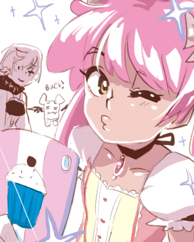 ;3, cosplay, cupcake-chan, dan_kim, kaname_madoka, kaname_madoka_(cosplay), lowres, magical_girl