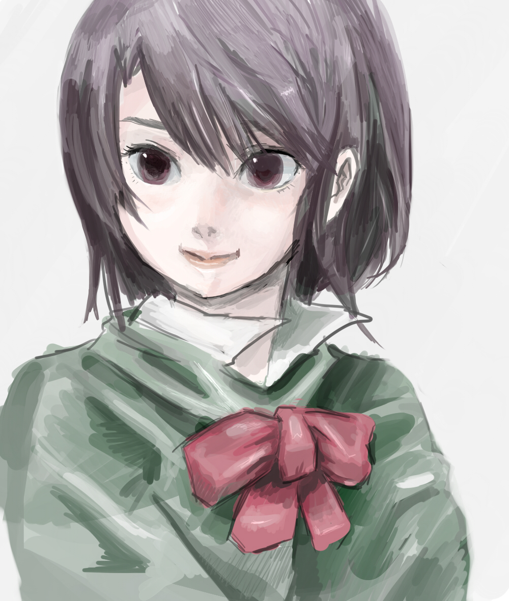1girl, artist_request, carrie_fernandez, castlevania, castlevania:_legacy_of_darkness, red_eyes, ribbon, short_hair