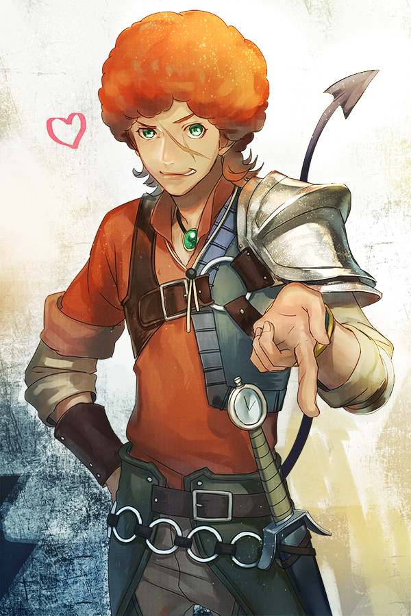 1boy, favaro_leone, fujino_ko, shingeki_no_bahamut:_genesis, solo