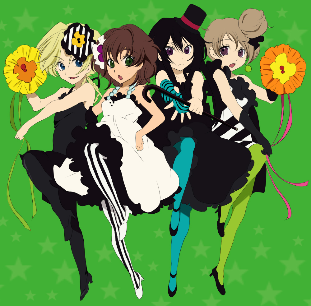 akiyama_mio, akiyama_mio_(cosplay), blue_legwear, code_geass, cosplay, cover, don't_say_lazy, don't_say_"lazy"