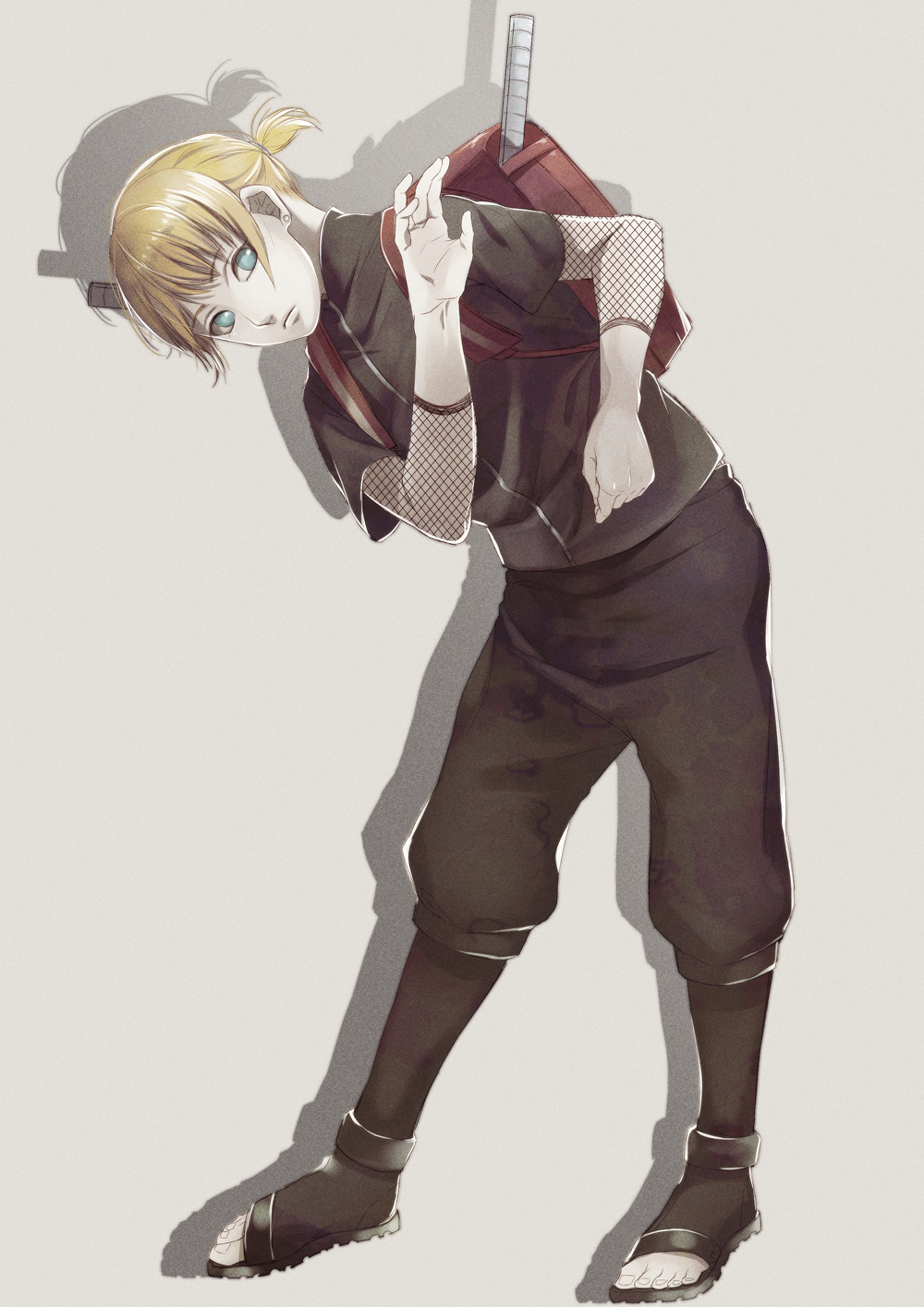 amase_(siki696), aqua_eyes, blonde_hair, earrings, highres, jewelry, long_hair, naruto