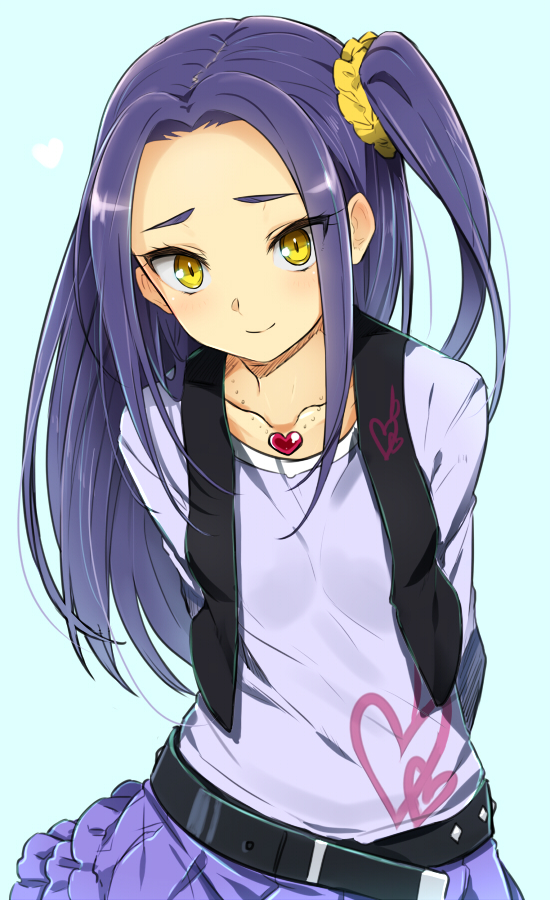 1girl, female, heart, jewelry, kurokawa_eren, long_hair, minatsuki_randoseru, necklace