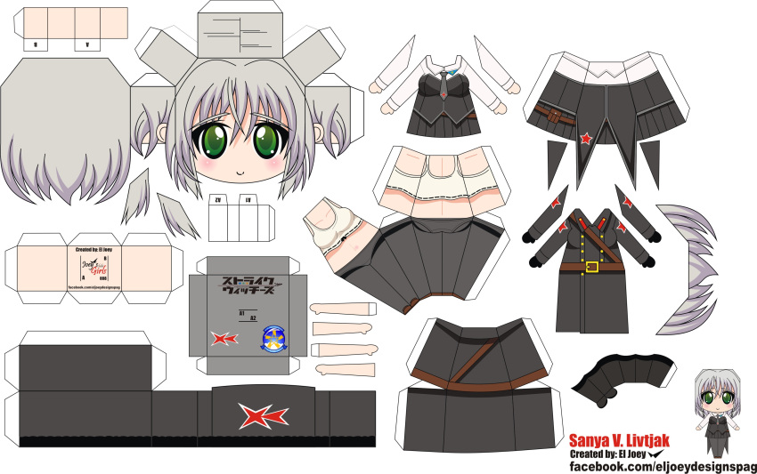 1girl, absurdres, artist_name, between_breasts, blush, breasts, character_name, chibi
