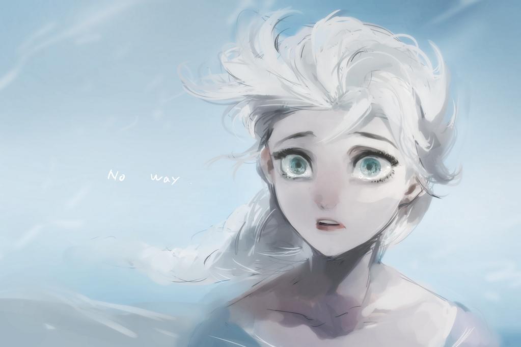1girl, blue_eyes, braid, derivative_work, elsa_(frozen), face, frozen_(disney), grey
