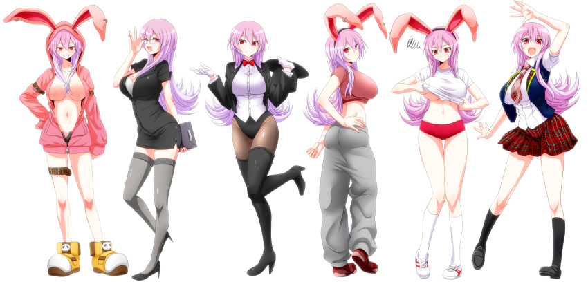 1girl, absurdres, adjusting_glasses, animal_ears, animal_hood, belt, boots, bowtie