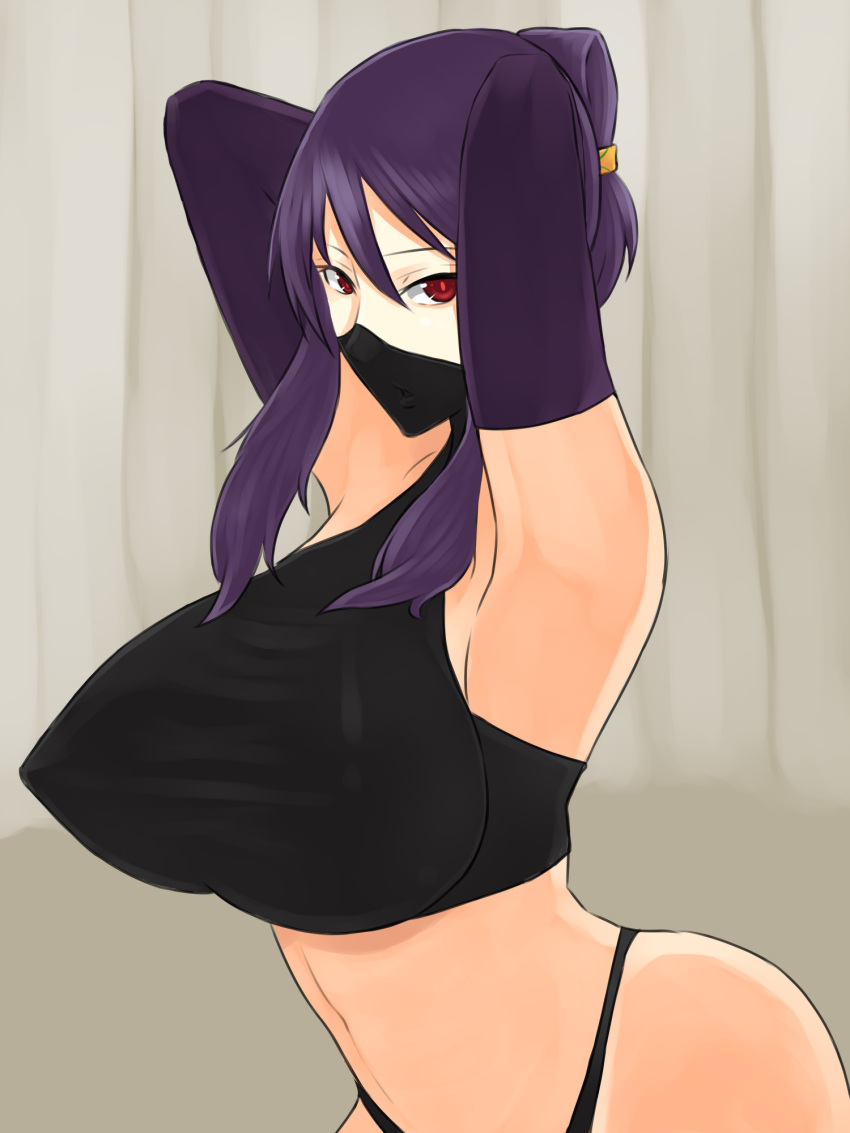 1girl, armpits, arms_up, breasts, elbow_gloves, gloves, highres, huge_breasts