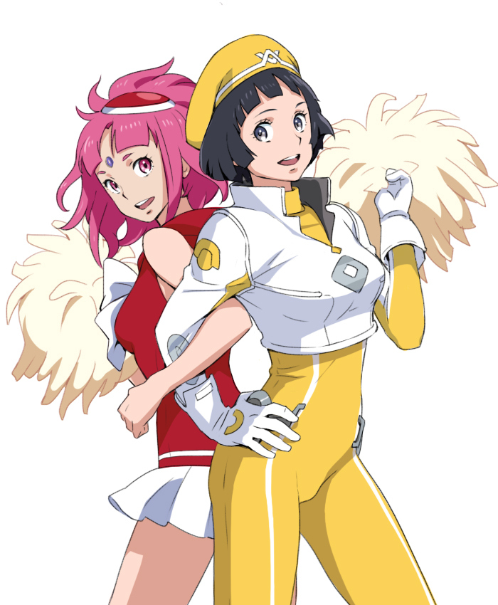 beret, black_eyes, black_hair, bodysuit, gloves, gundam, gundam_g_no_reconguista, hat