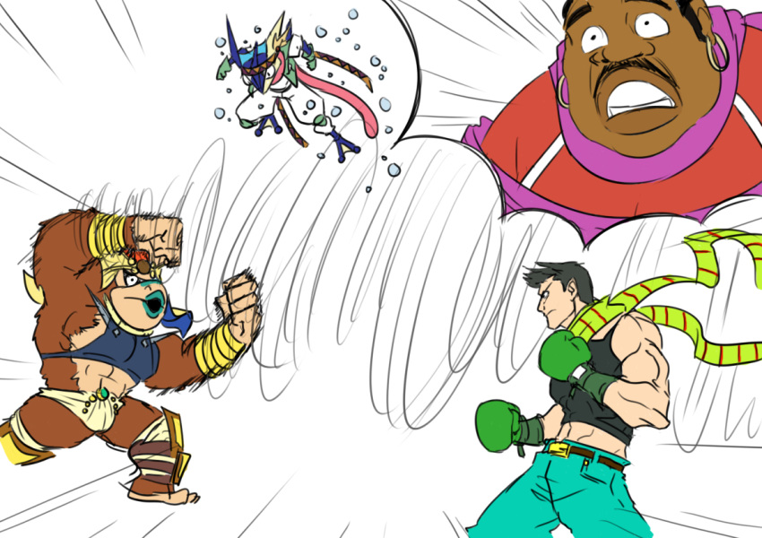 artist_request, boxing_gloves, caesar_anthonio_zeppeli, caesar_anthonio_zeppeli_(cosplay), cosplay, doc_louis, donkey_kong, donkey_kong_(series)