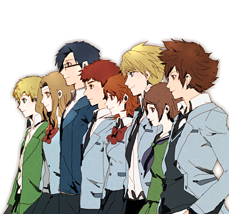 digimon, digimon_adventure, digimon_adventure_tri, dreamearth, ishida_yamato, izumi_koushirou, kido_jou, multiple_boys