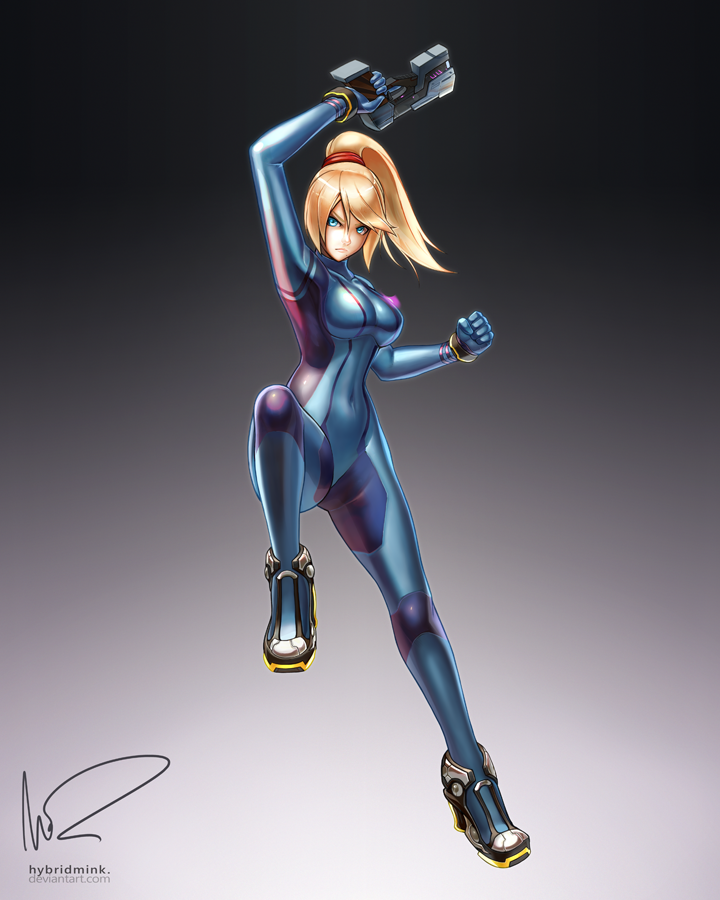 >:(, 1girl, angry, blonde_hair, blue_eyes, bodysuit, boots, breasts