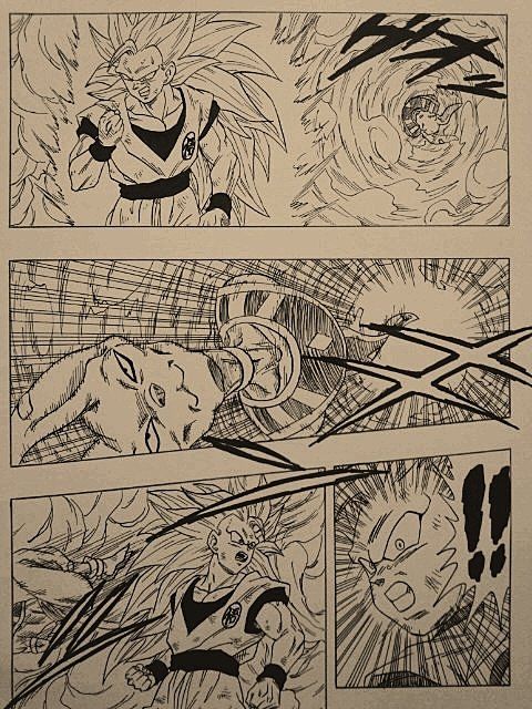 !!, 2boys, aura, blonde_hair, clenched_hand, clenched_teeth, dragon_ball, dragon_ball_z