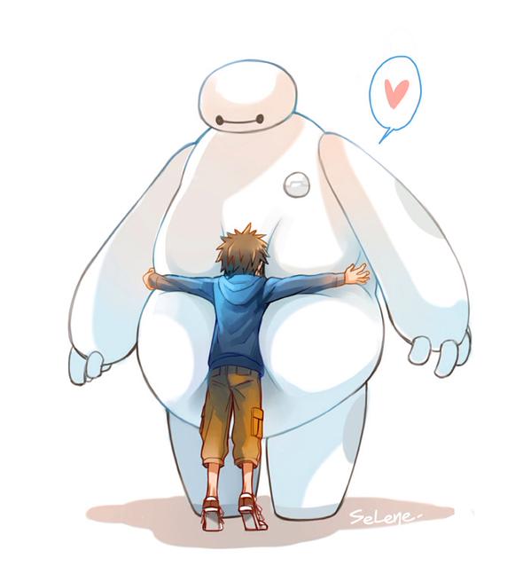 1boy, artist_name, baymax, big_hero_6, black_hair, disney, heart, hiro_takachiho