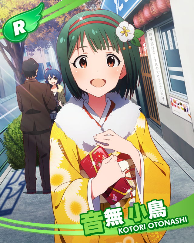 1boy, 2girls, idolmaster, idolmaster_million_live!, multiple_girls, official_art, otonashi_kotori, photographer_(idolmaster)