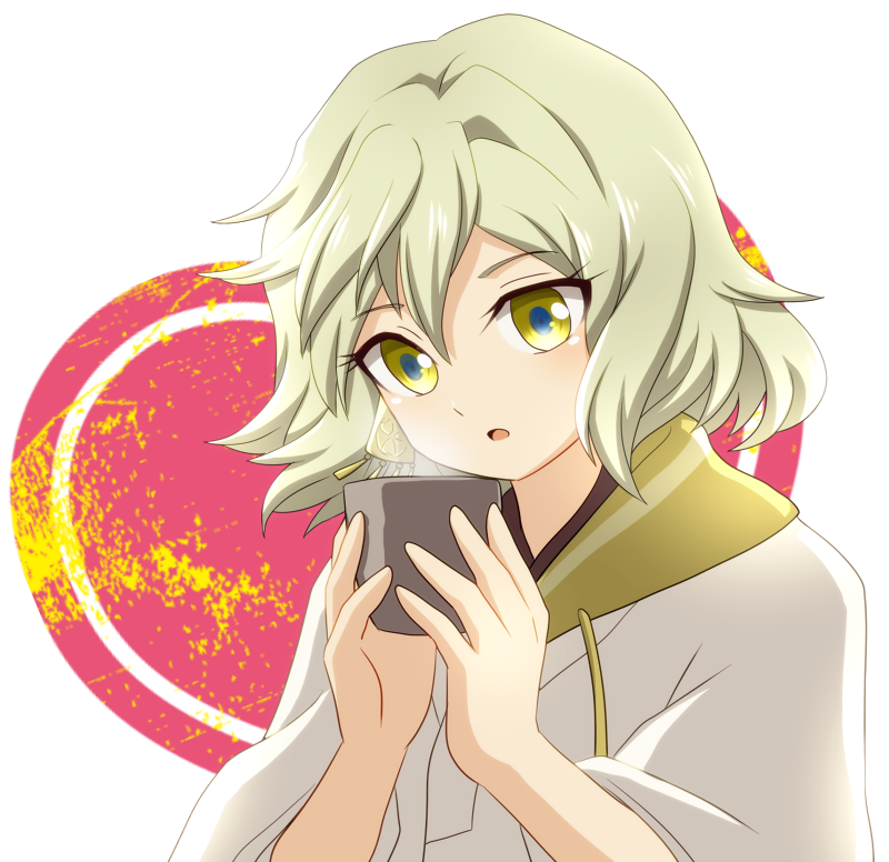 1boy, bakumatsu_rock, bust, male_focus, open_mouth, shiramomo, short_hair, simple_background