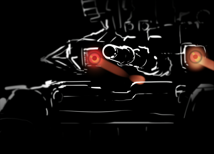 daito, glowing, military, military_vehicle, no_humans, original, shadow, t-90, tank, vehicle