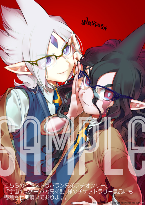 2boys, arakumo_gakuen, arakumo_gakuen_school_uniform, brothers, english, gandaresu_baran, glasses, inazuma_eleven_(series)
