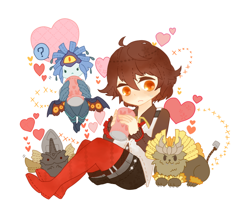 ?, black_hair, can, chibi, fang, gboro-gboro, god_eater, god_eater_burst