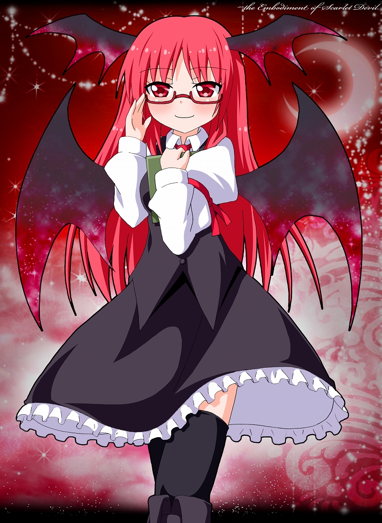 1girl, adjusting_hair, arm_ribbon, bespectacled, black_legwear, book, book_hug, boots