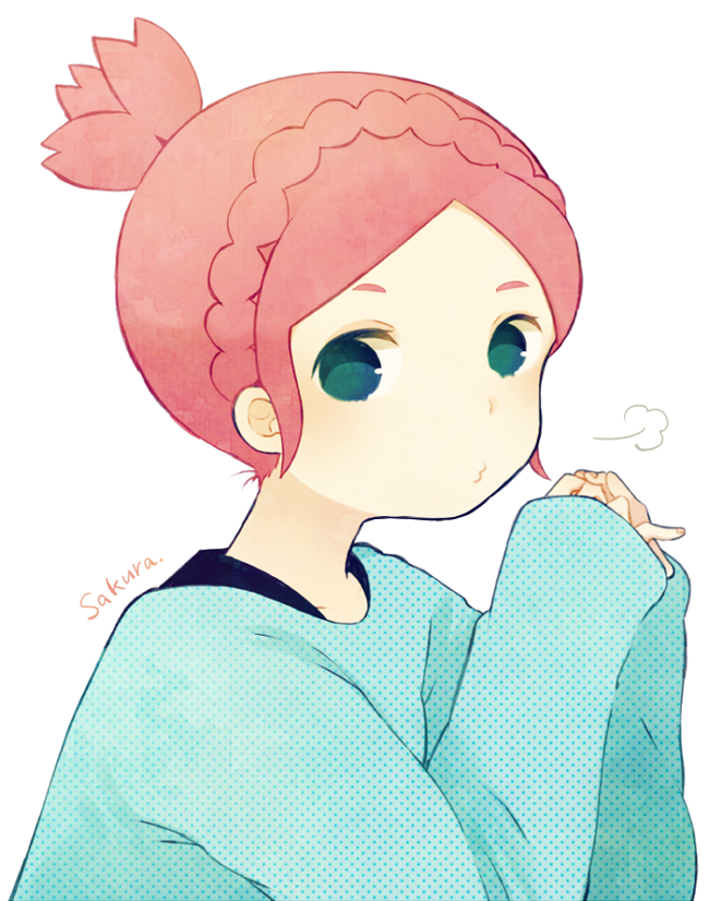1girl, aqua_eyes, ayu_(mog), braid, bust, character_name, inazuma_eleven_(series), inazuma_eleven_go