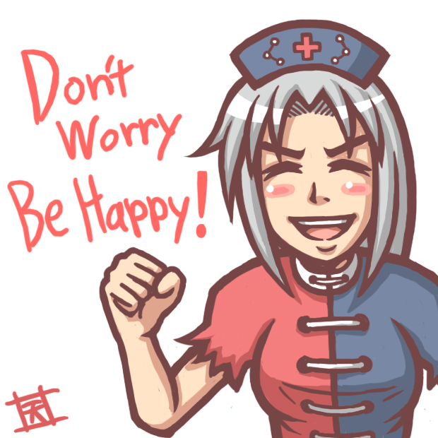 amayuki_esuka, matsuoka_shuzo, smile, touhou, yagokoro_eirin