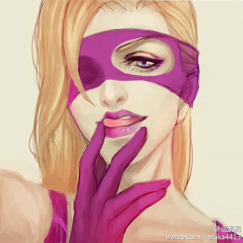 1boy, blonde_hair, gloves, haruka4413, jojo_no_kimyou_na_bouken, lipstick, long_hair, makeup