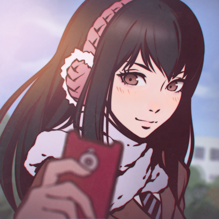 1girl, black_hair, blazer, blurry, blush, brown_eyes, bust, cellphone