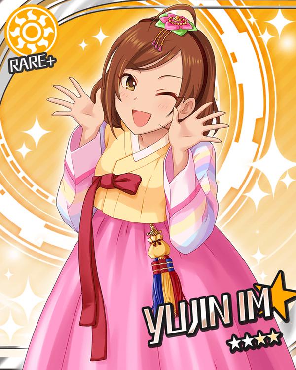 hanbok, idolmaster, idolmaster_cinderella_girls, im_yujin, korean_clothes, tagme