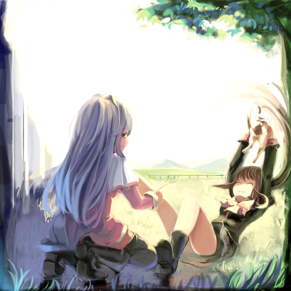 ameru.miro, bad_id, boots, cat, cat_teaser, cat_toy, kanon, little_busters!