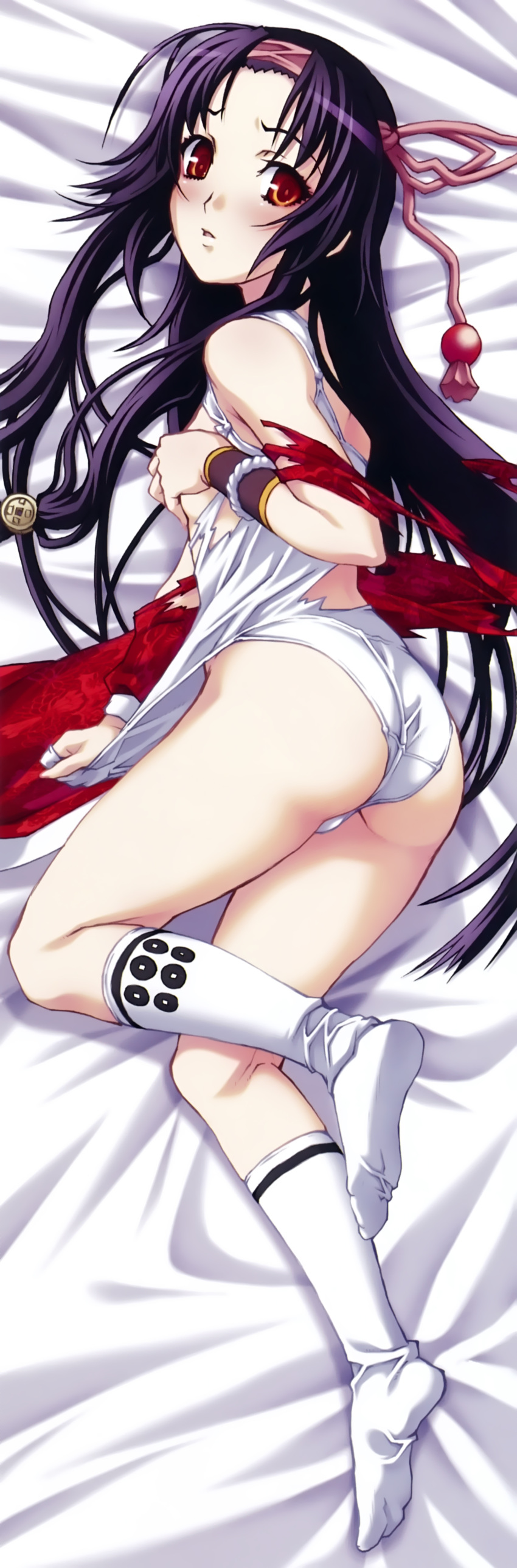 absurdres, ass, dakimakura, highres, hyakka_ryouran_samurai_girls, nishii_(nitroplus), sanada_yukimura_(hyakka_ryouran)