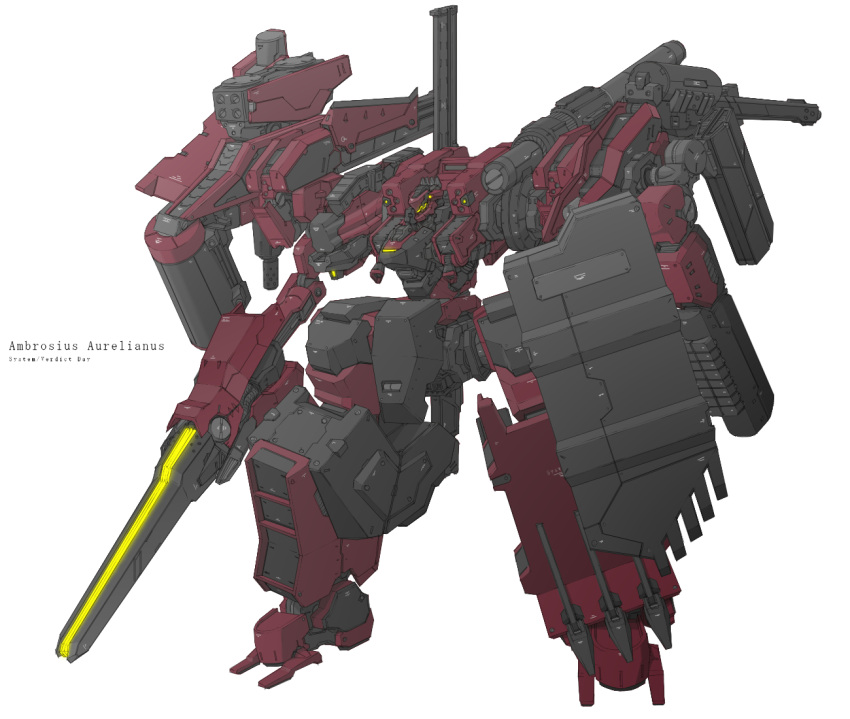 armored_core, armored_core:_verdict_day, mecha, mecha_to_identify, mechanist08, no_humans