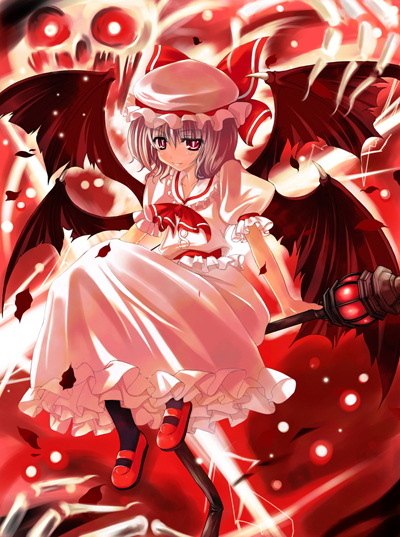 azuma_kurume, kurume_shou, mary_janes, remilia_scarlet, shoes, touhou, wings