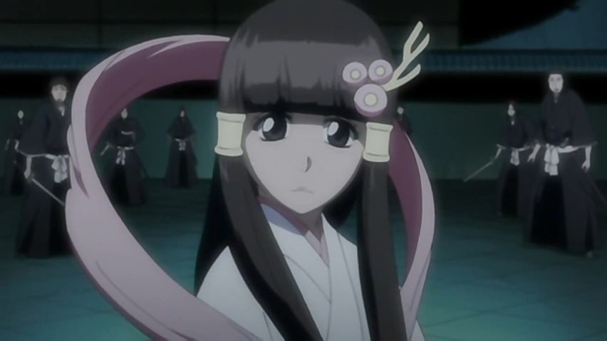 bleach, brown_hair, kimono, tagme, tobiume, zanpakuto_spirit