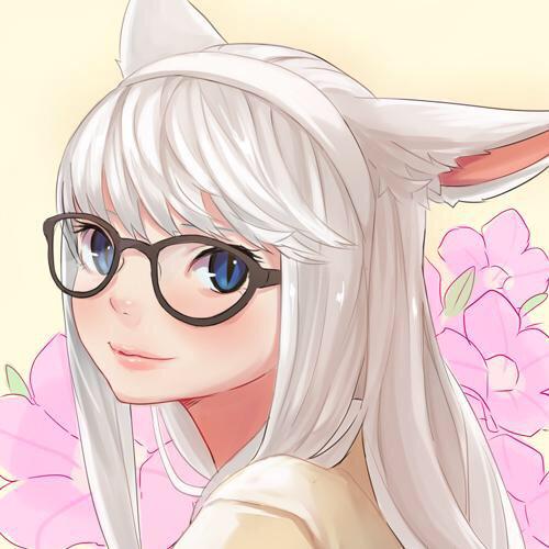 final_fantasy, final_fantasy_xiv, lowres, miqo'te, potion_lilac(popopotionu), tagme