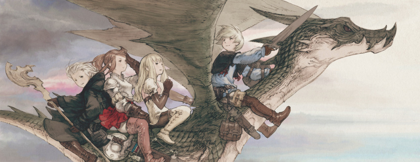 aire_(final_fantasy), brand, dragon, dragon_(hikari_no_4_senshi), final_fantasy, highres, hikari_no_4_senshi, jusqua