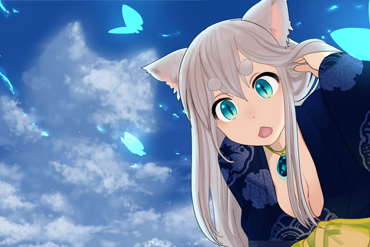 animal_ears, cat_ears, original, rokka_(gipsyroad), tagme