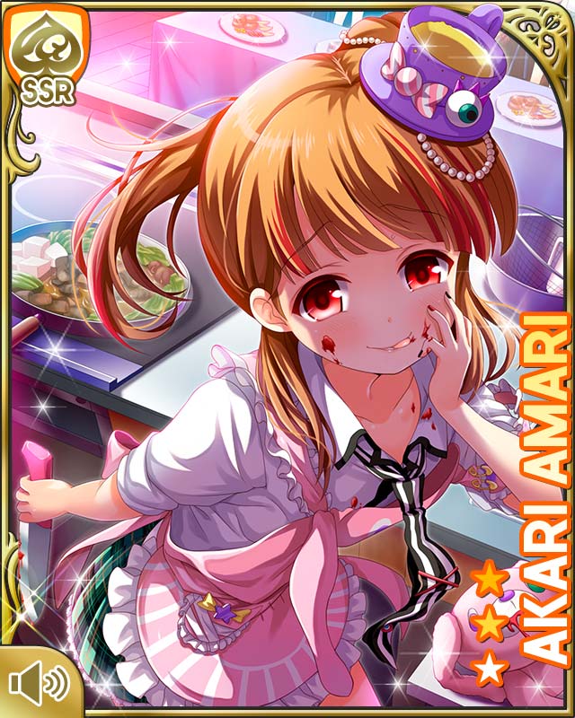 amari_akari, blush, chocolate, girlfriend_(kari), knife, official_art, tagme