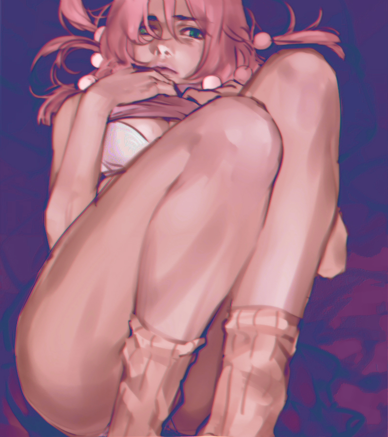 1girl, emg_(christain), hirose_yasuho, jojo_no_kimyou_na_bouken, jojolion, legs, solo