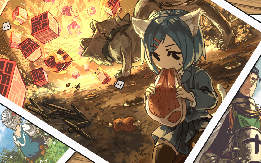 catsister_(elona), elona, rueken, tagging_in_progress, tagme