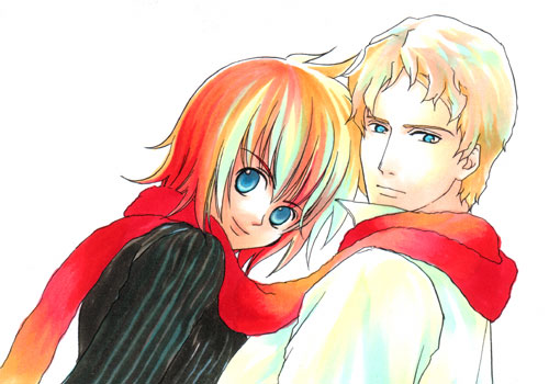 casual, chikican, gensou_suikoden, gensou_suikoden_v, isabel, kankichi, lowres, mathias