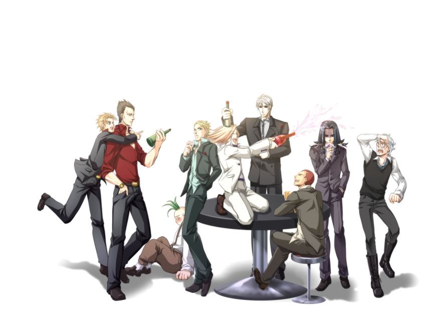 black_sclera, character_request, everyone, formaggio, gelato, ghiaccio, highres, illuso