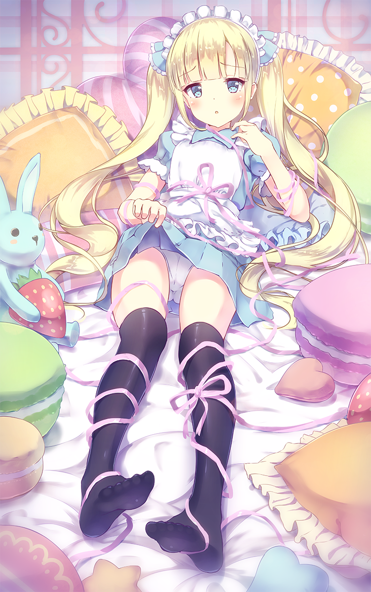1girl, :o, alc_(ex2_lv), bangs, blonde_hair, blue_eyes, blunt_bangs, blush