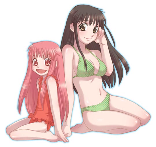 bikini, konjiki_no_gash!!, oumi_megumi, swimsuit, tio_(zatch_bell)