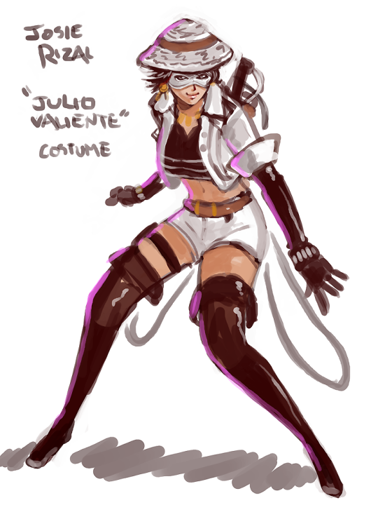 1girl, boots, commentary, cosplay, crop_top, cropped_jacket, elbow_gloves, gloves