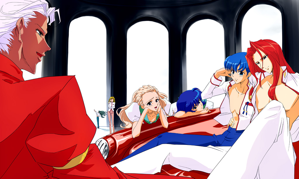 car, f_(pixiv), f_(pixiv6215), kaoru_kozue, kaoru_miki, kiryuu_nanami, kiryuu_touga, motor_vehicle