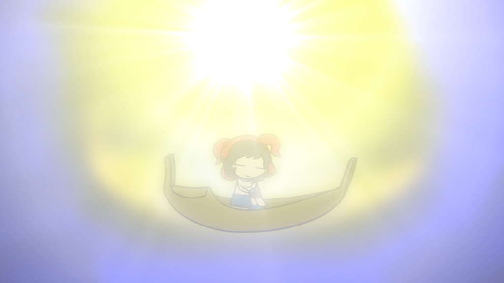 1boy, 1girl, boat, brolli_diamondback, diamond_in_the_rough, hug, onozuka_komachi, spaztique