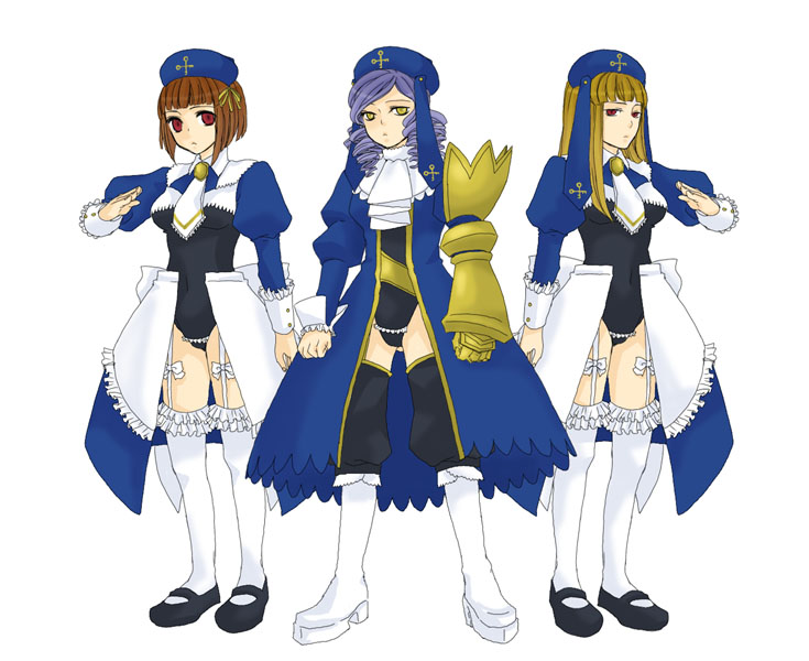 cornelia_(umineko), dlanor_a_knox, eiserne_jungfrau, gertrude, hat, inao_(roc-ca), thighhighs, umineko_no_naku_koro_ni