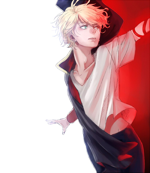 1boy, aldnoah.zero, blonde_hair, junka-sakura, silver_hair, slaine_troyard, solo, tears