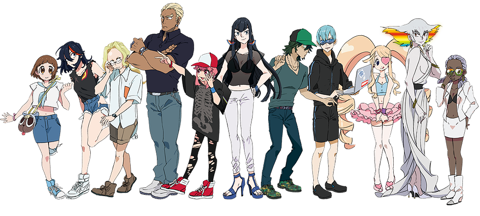 4boys, 6+girls, alternate_costume, bag, baseball_cap, boots, bra, casual